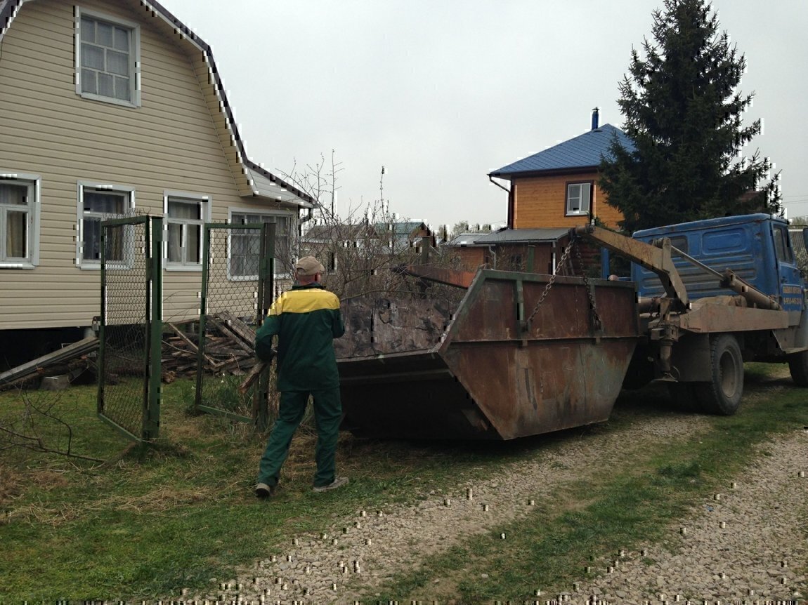 Вывоз мусора и отходов с дачи и участка СНТ в Нижнем Новгороде в октябре