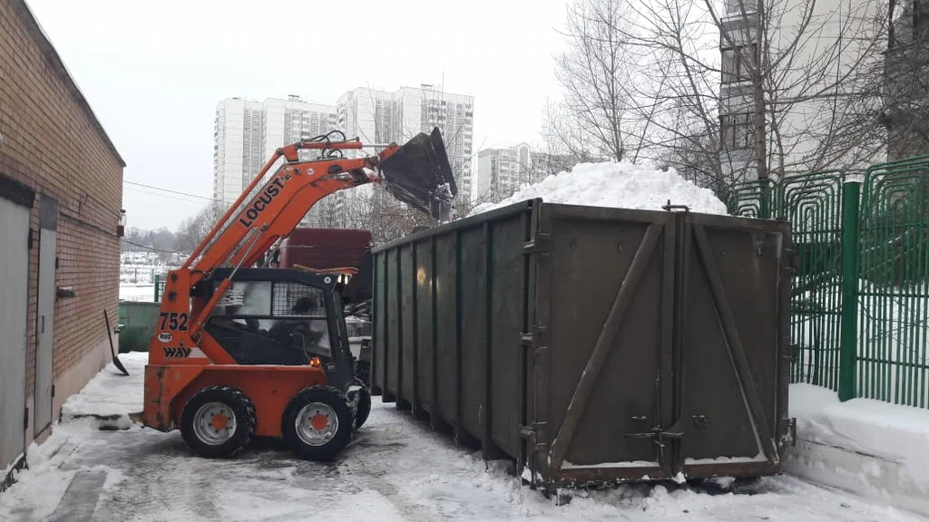Вывоз снега контейнерами в Нижнем Новгороде — цена от 3335 руб., заказать контейнер для снега в ПроМусор
